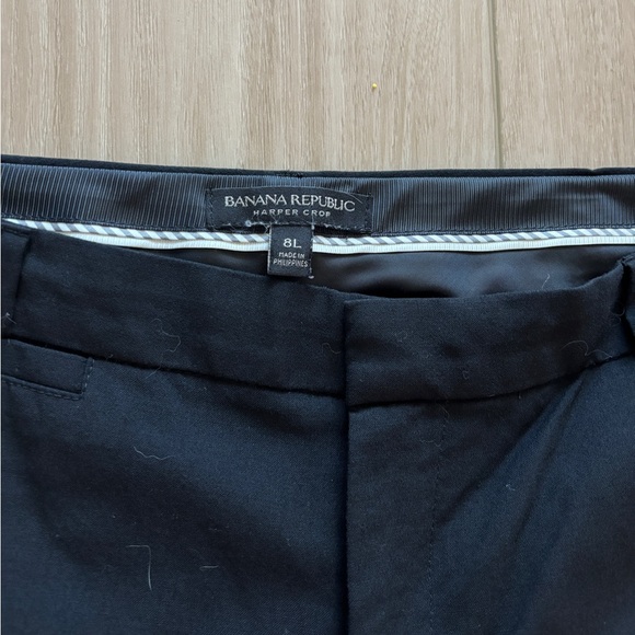 Banana Republic Black Dress Pants - Slim Tailored Trousers - Picture 2 of 4